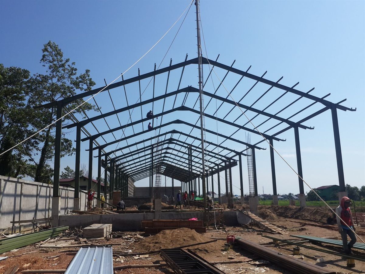 Konstruksi Gudang Pak. Erik - Dokumentasi Proyek